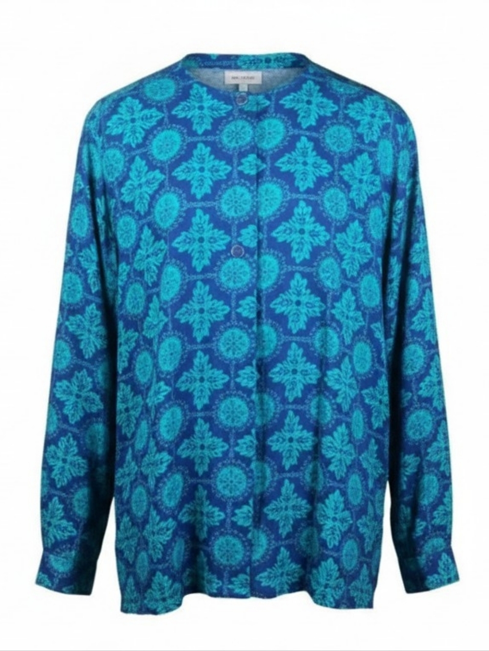 PENDLETON | Country Sophisticates Blue Green Long Sleeve Button Down Top | 2X